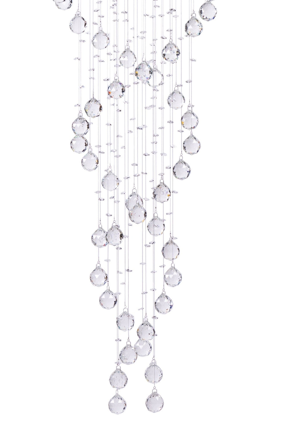 Crystal Chandelier Double Helix - 12 Light