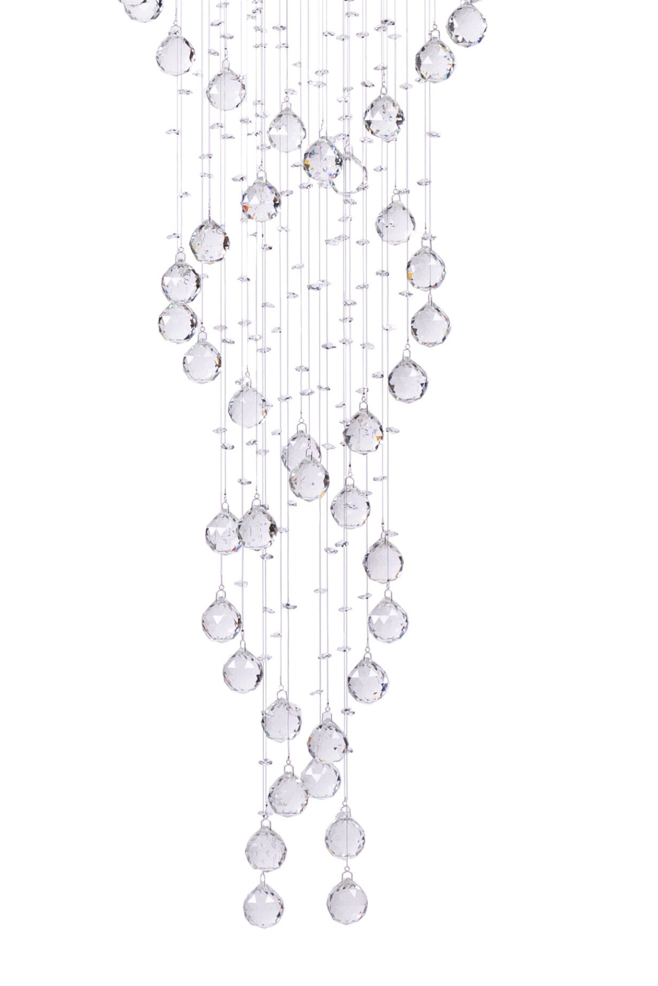 Crystal Chandelier Double Helix - 12 Light