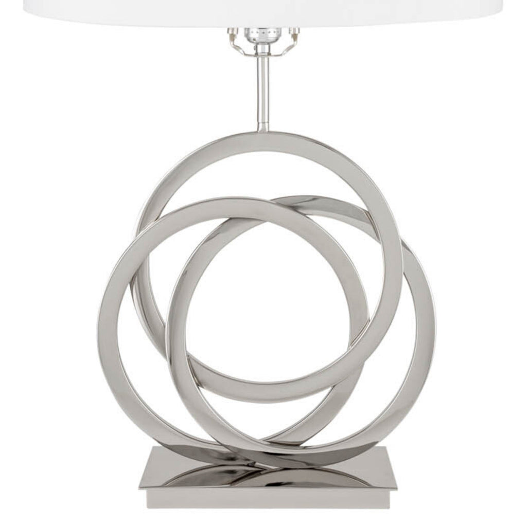 Origami LED Table Lamp // Chrome