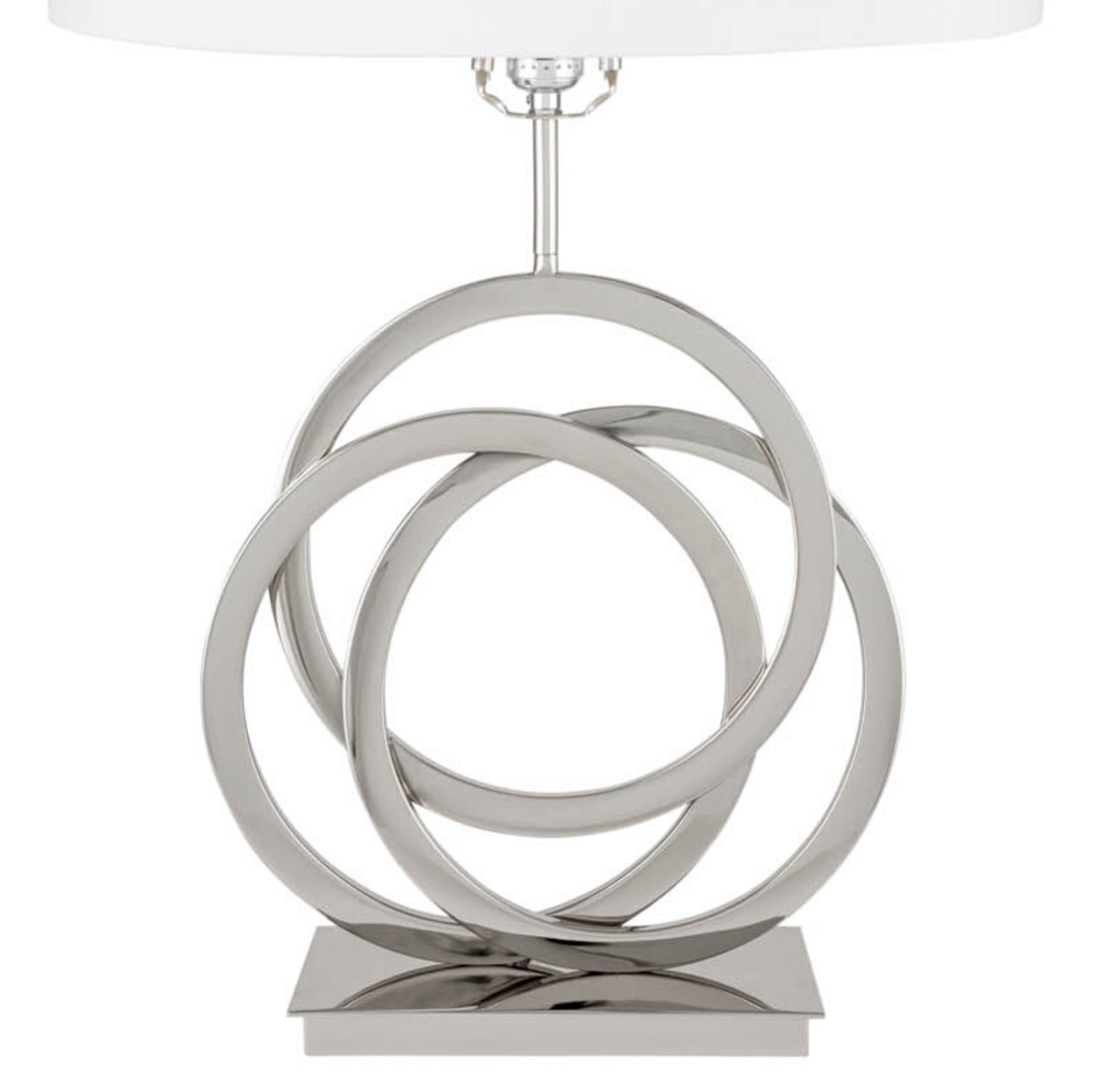 Origami LED Table Lamp // Chrome