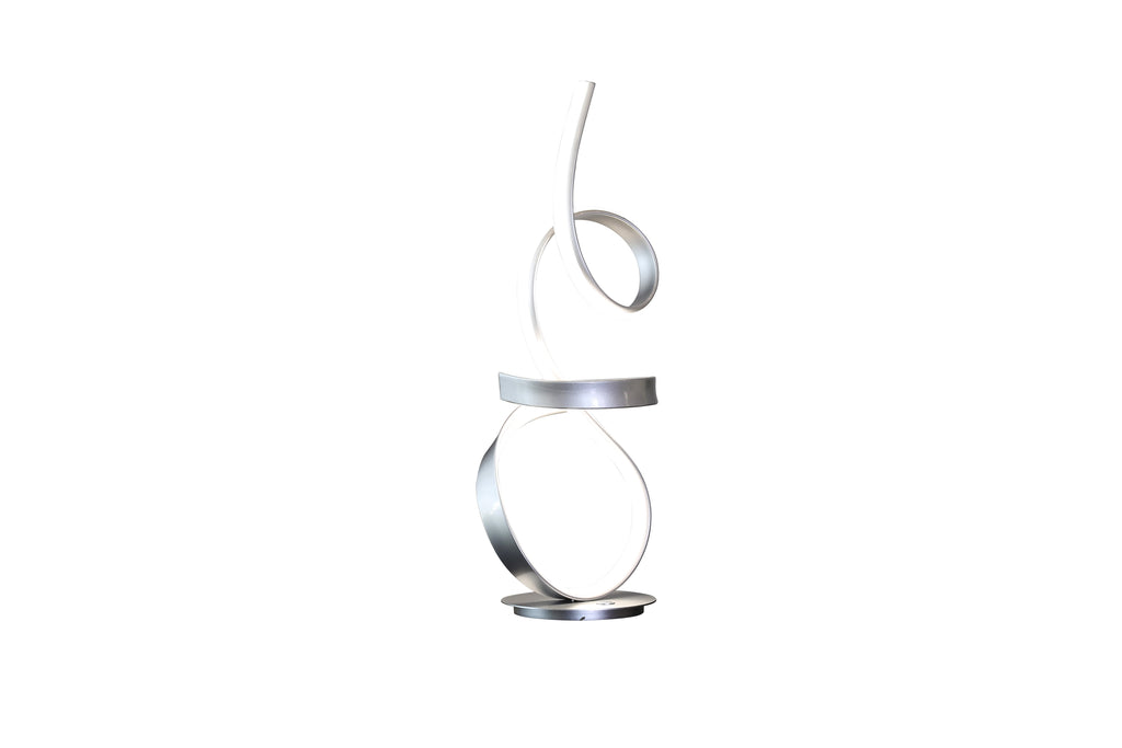 Amsterdam LED with Touch Dimmer Table Lamp // Silver