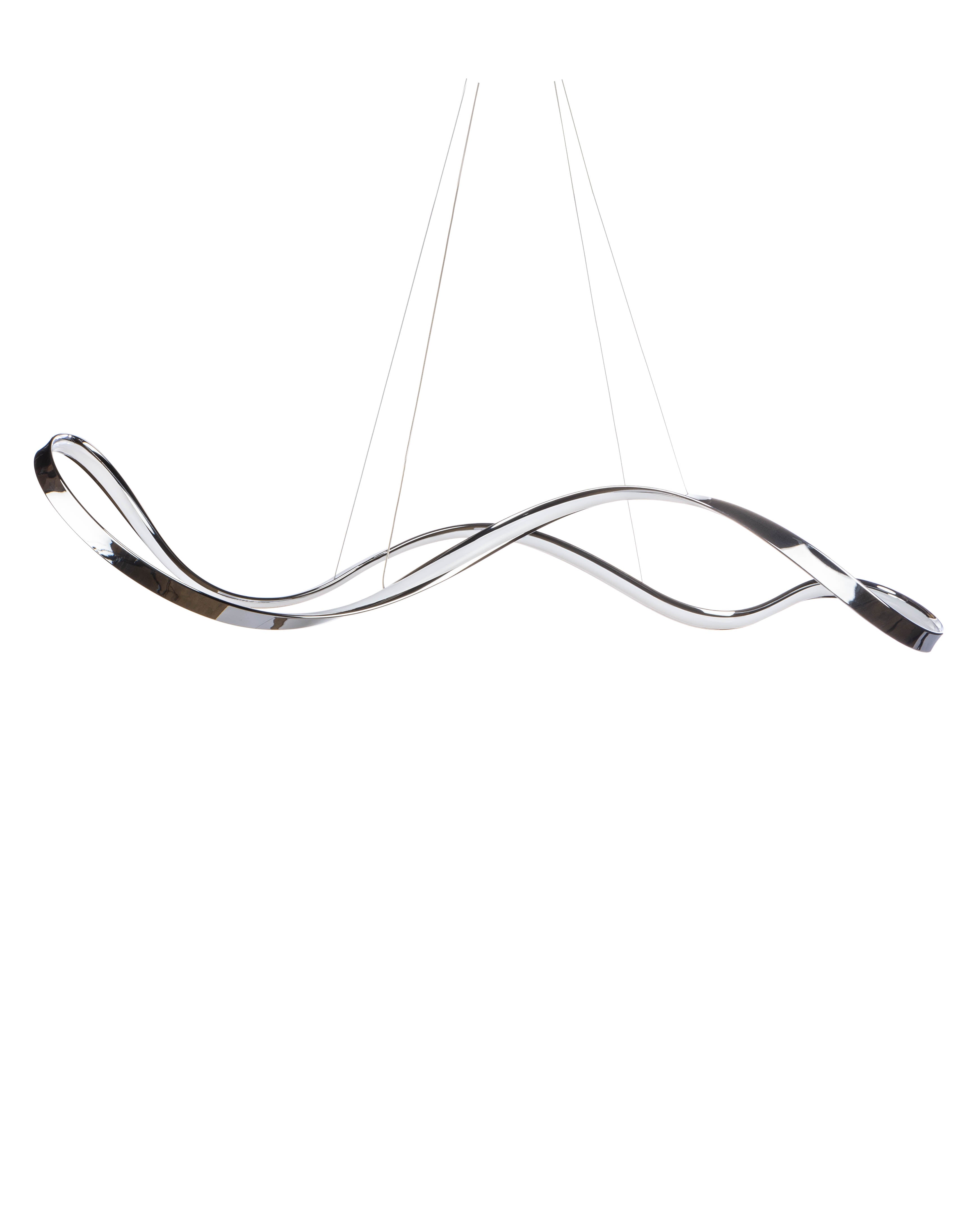 Xiamen LED Adjustable Chandelier // Chrome