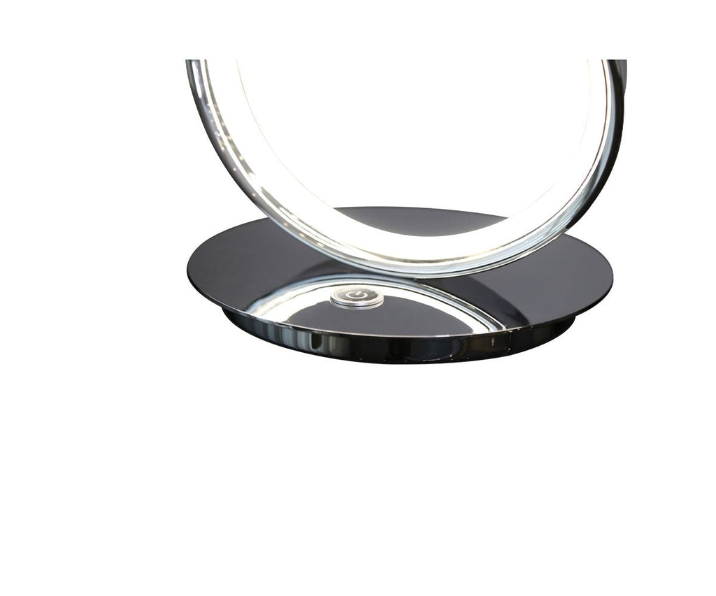 Amsterdam LED with Touch Dimmer Table Lamp // Chrome