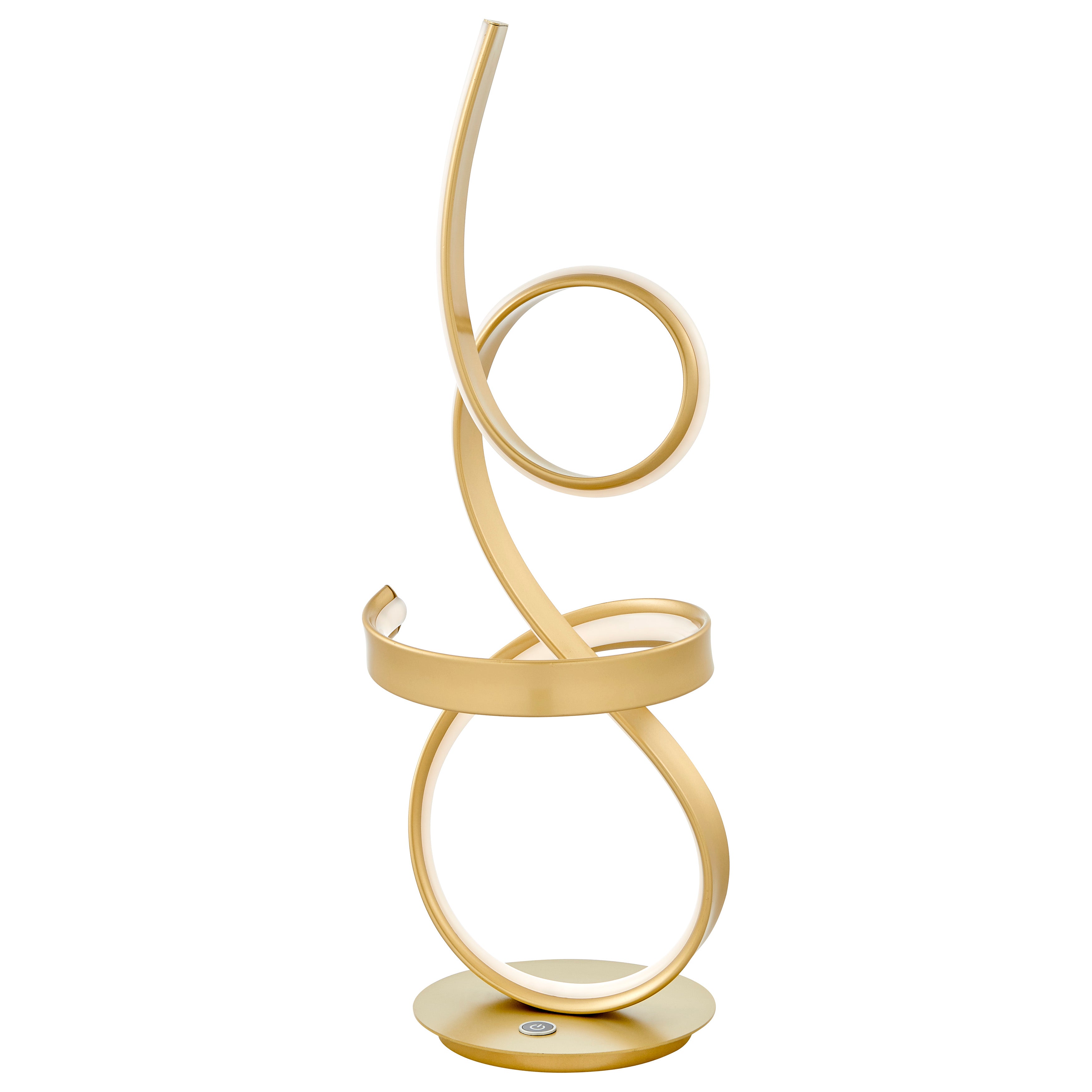 Amsterdam LED with Touch Dimmer Table Lamp // Gold