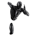 Black Runner Man 13" Wall Sculpture
