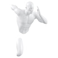 White Runner Man 13" Wall Sculpture