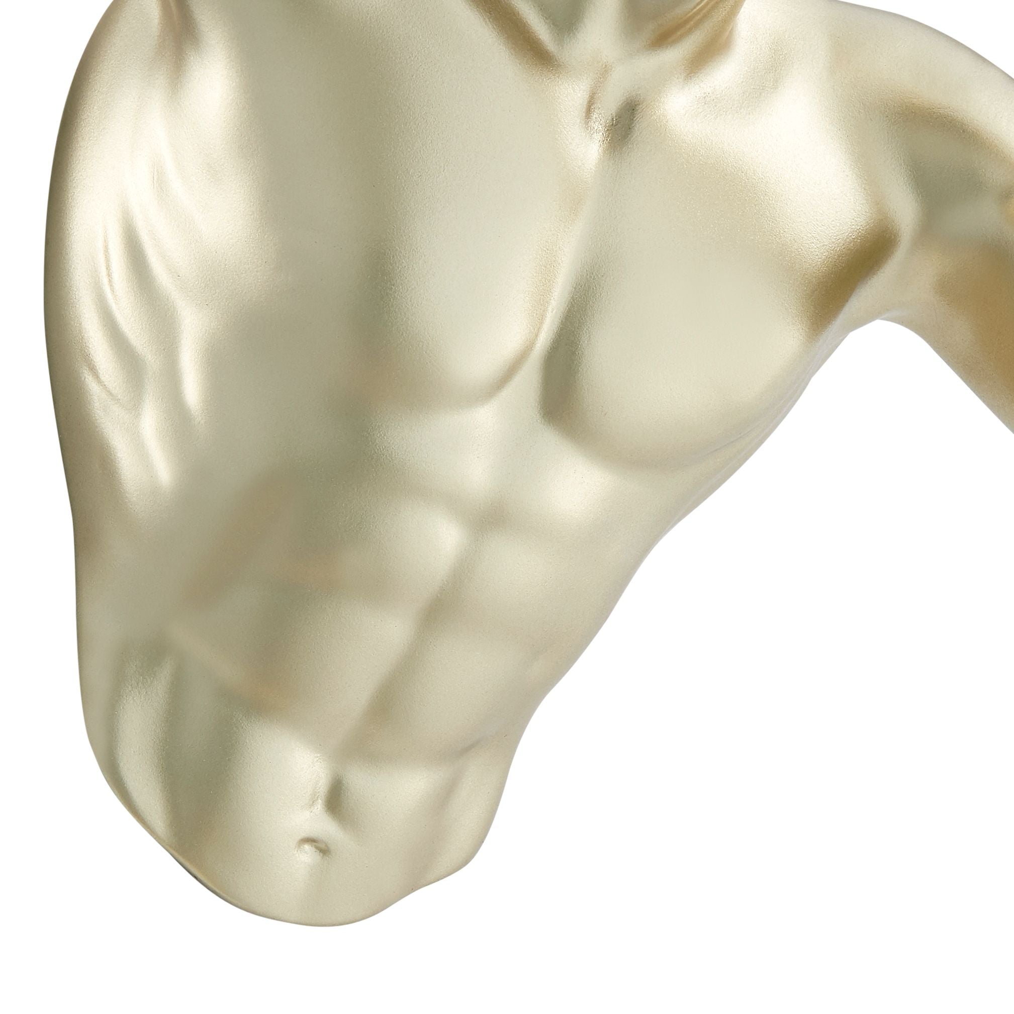 Gold Runner Man 13" Wall Sculpture