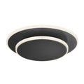 Black Luna Eclipse Two Circle Multiuse Lamp