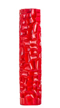 Textured Honeycomb Vase // Red, 52"