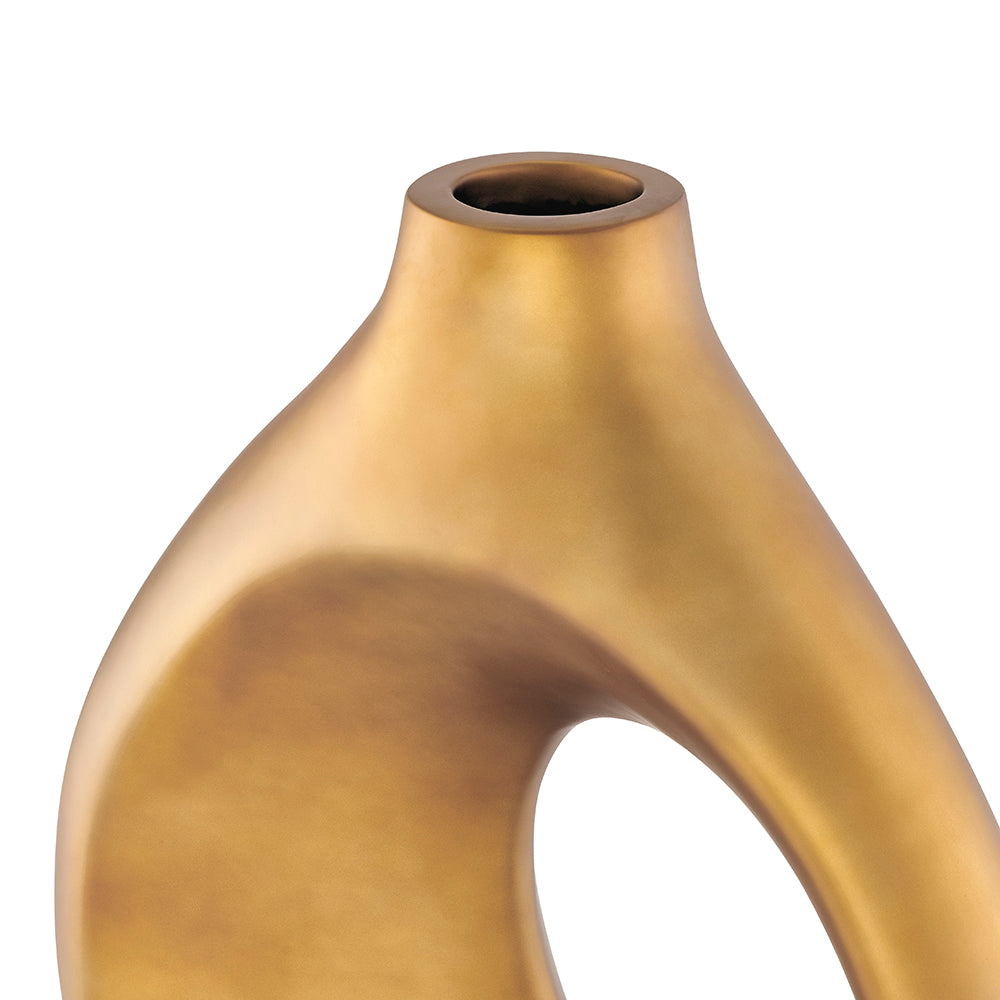 Simi Vase Large // Bronze
