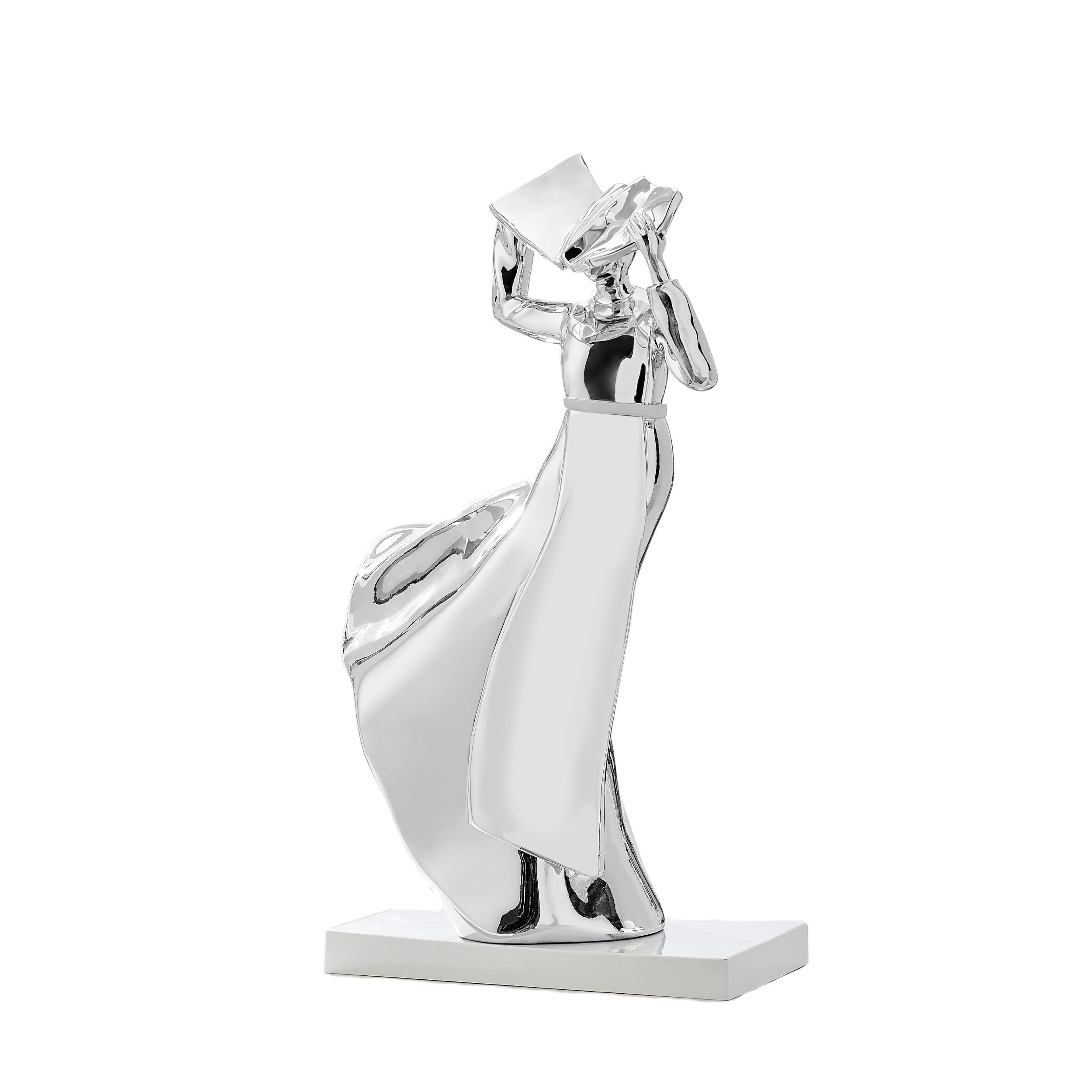 Solange Sculpture // Chrome