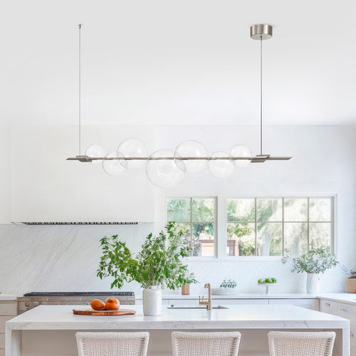 Aluminum and Glass Linear Light