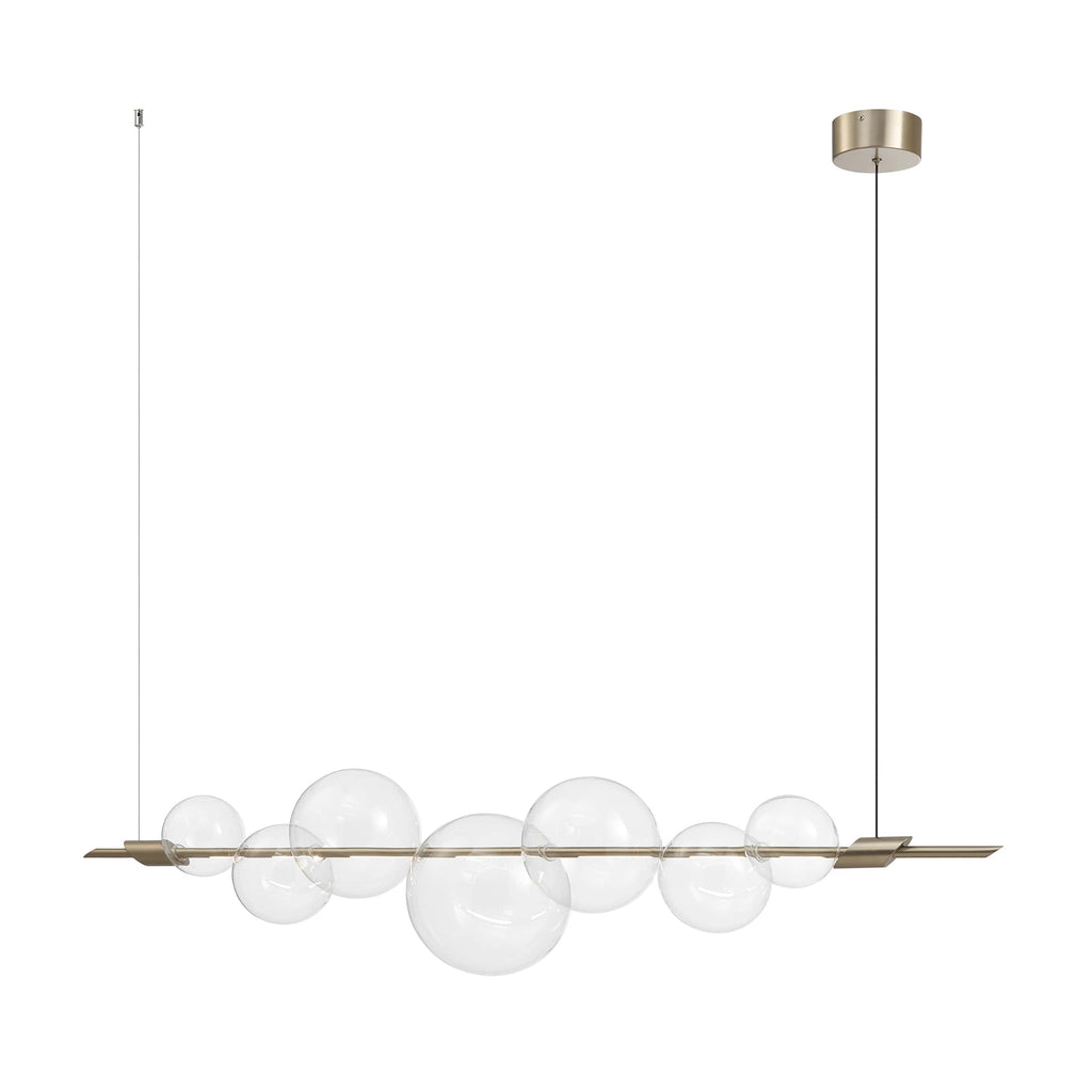 Aluminum and Glass Linear Light