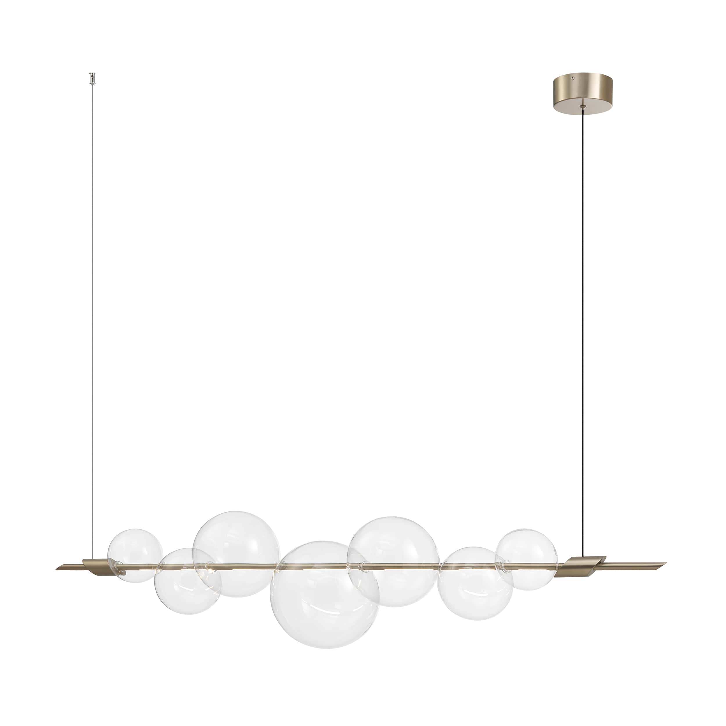 Aluminum and Glass Linear Light