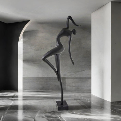 Black Grace in Motion Sculpture