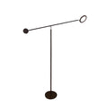 Floor Lamp Black and Chrome