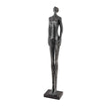 Black Silent Poise Sculpture