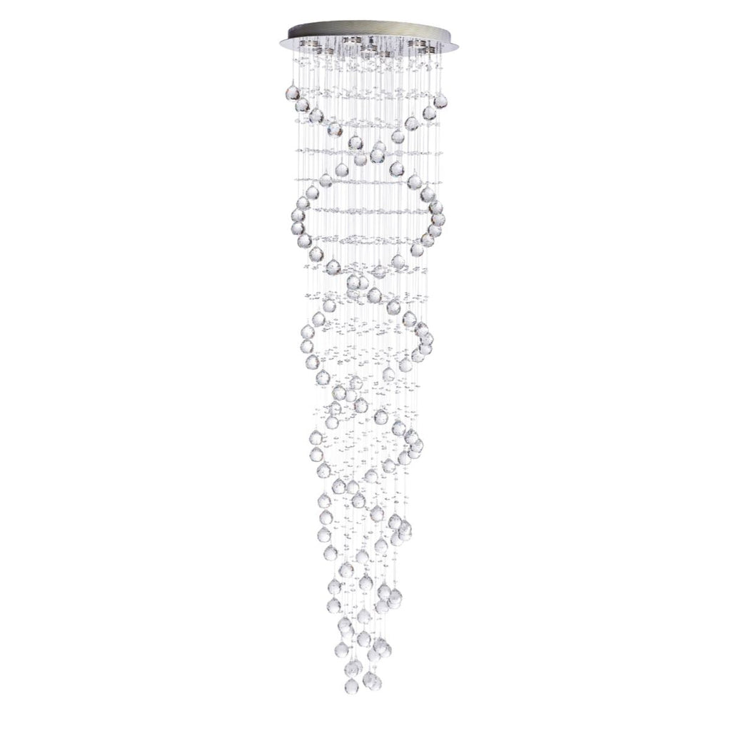Crystal Chandelier Double Helix - 7 Light