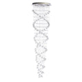 Crystal Chandelier Double Helix - 7 Light